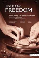 This Is Our Freedom SATB choral sheet music cover
